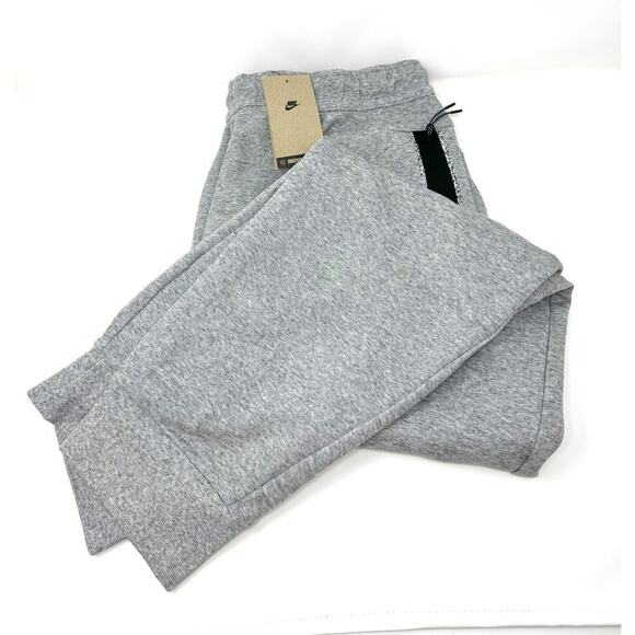 Nike Men Sportswear Tech Fleece Grey Jogger Pants, Size XXL - Picture 4 of 7